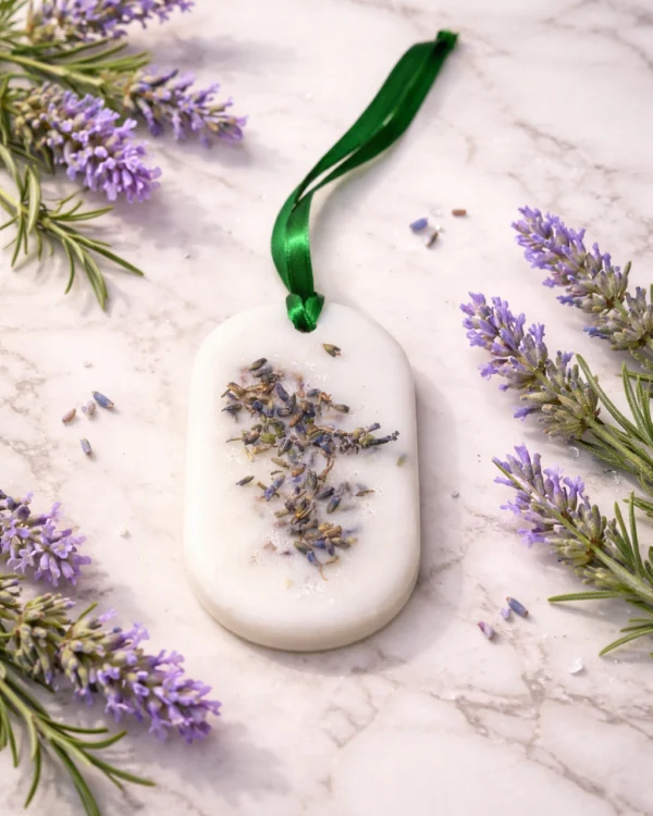 tableta parfumata ceara de soia mangaiere de lavanda