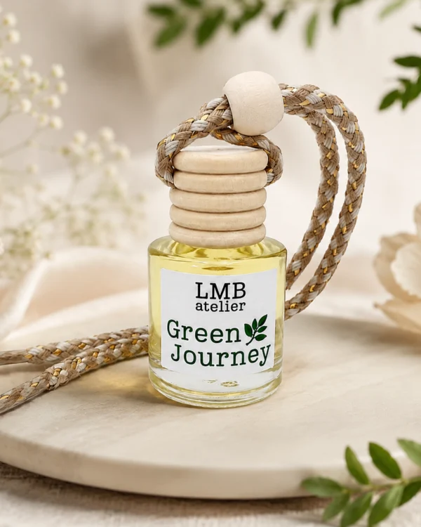 Deodorant Auto Artizanal Green Journey | Note de Lemn de Santal