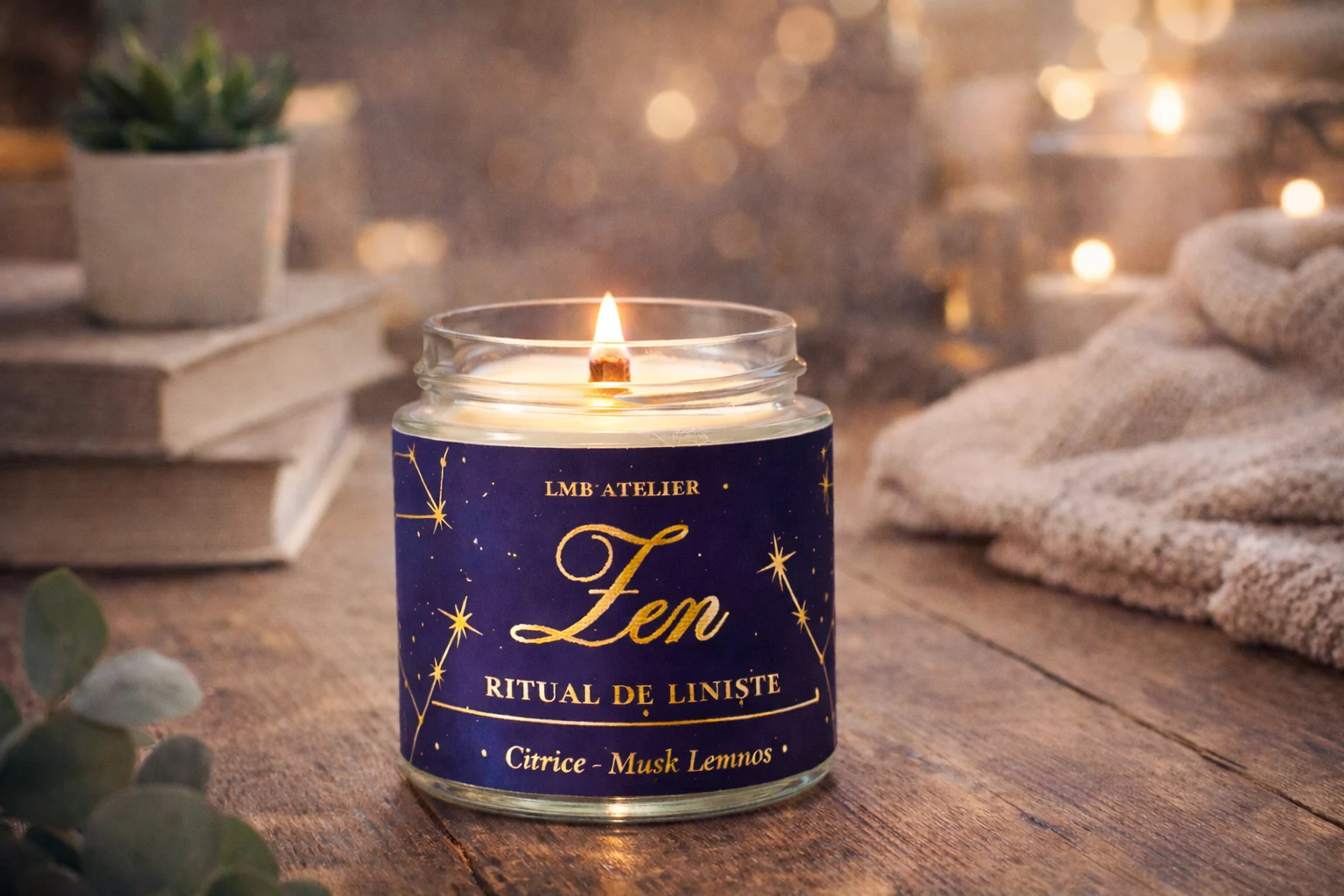 Lumanare ZEN - Ritual de liniste