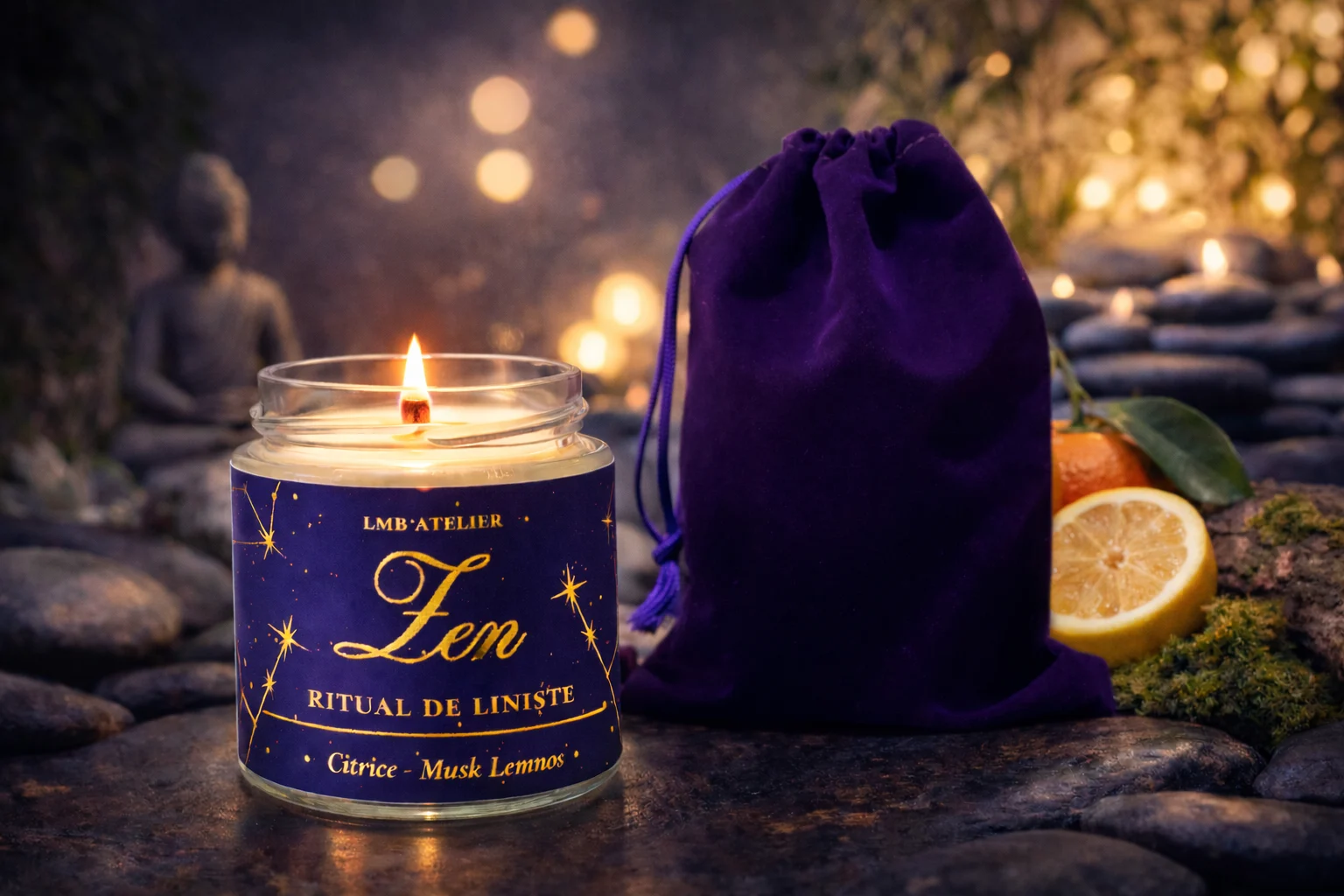 Lumanare ZEN - Ritual de liniste