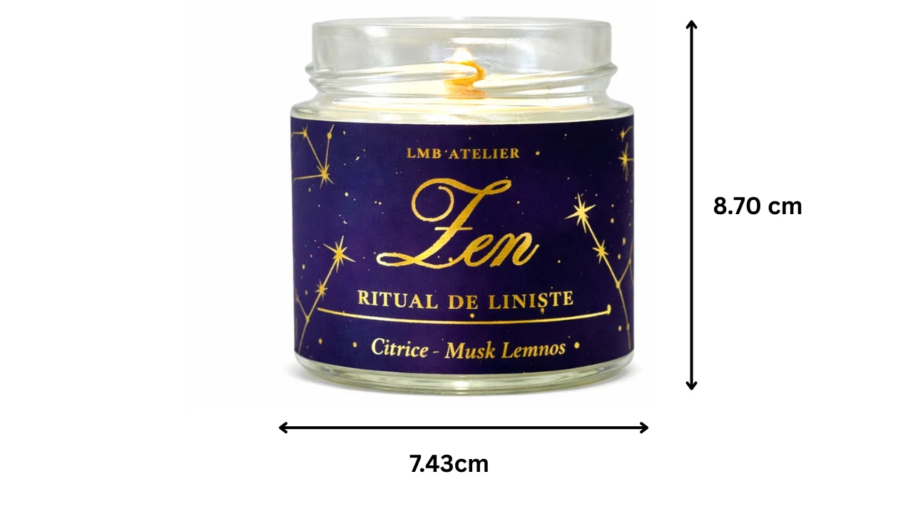 Lumanare ZEN - Ritual de liniste